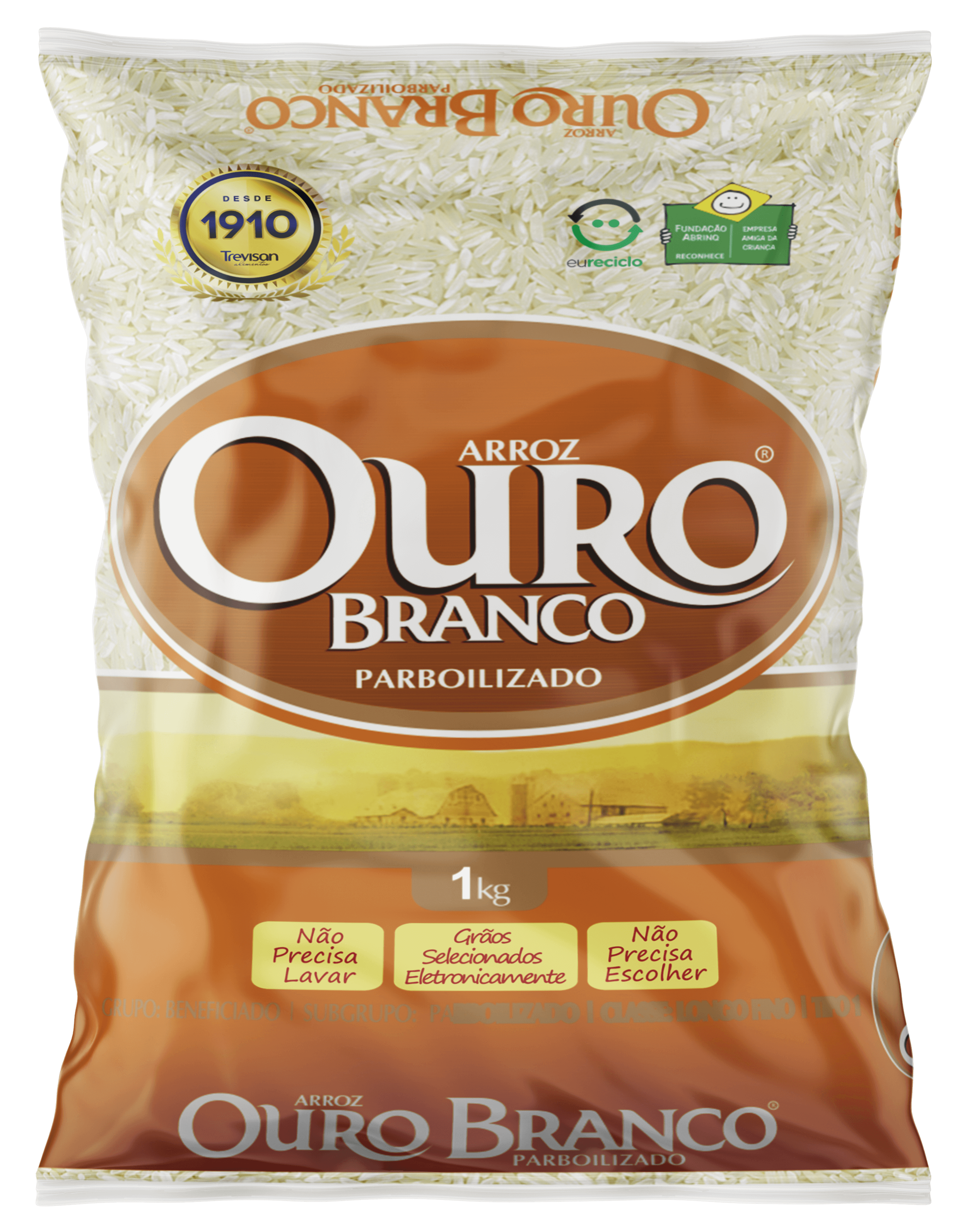 Arroz Ouro Branco Parboilizado T1